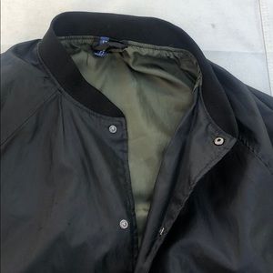 Black Divided Windbreaker